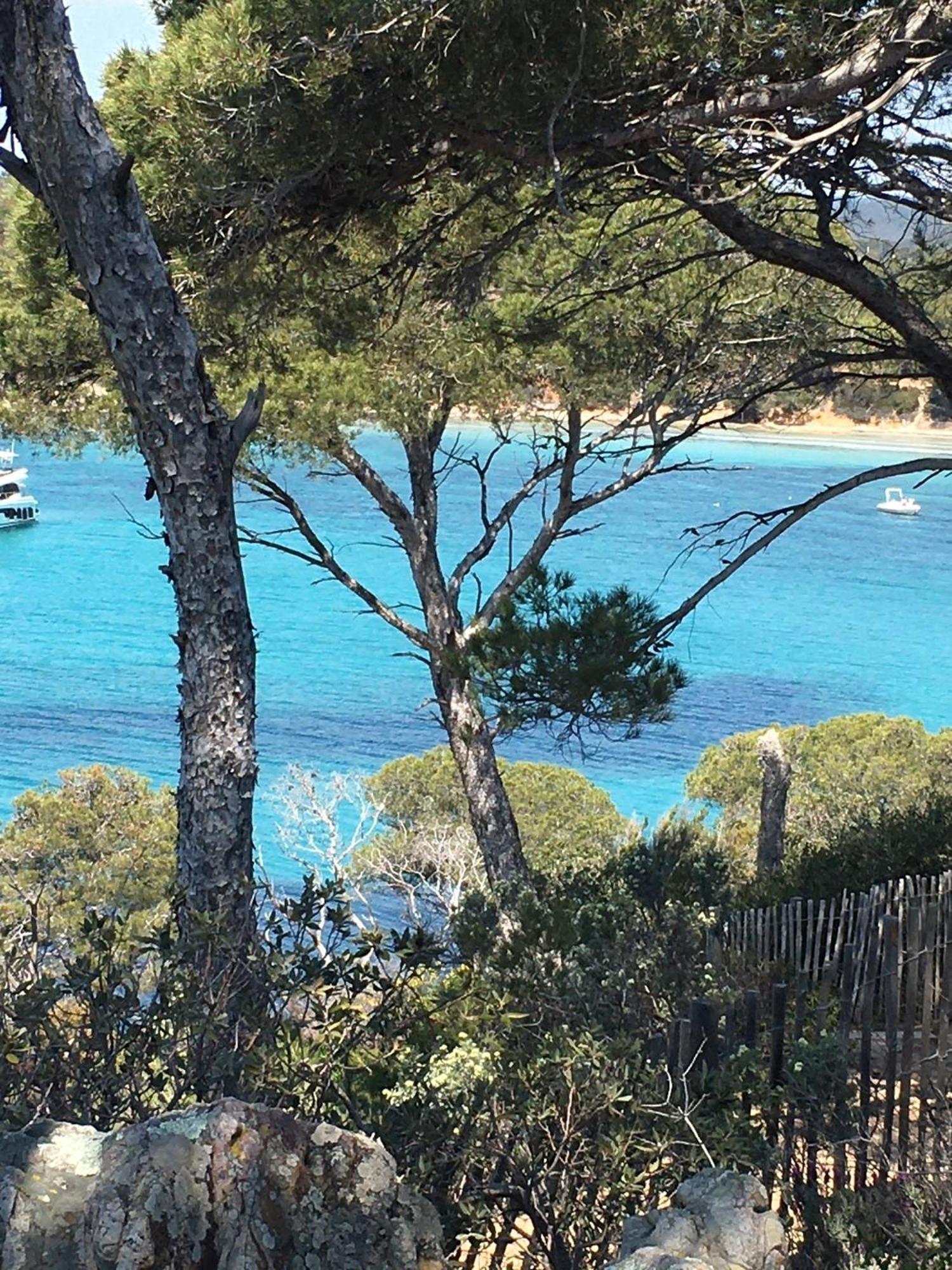 T3 Front De Mer Dernier Etage Vue Mer Petit Havre De Paix Pour Vos Vacances Emplacement Unique Vue Mer Panoramique A 180 Degres Pour Ce T3 En Face De La Plage Front De Mer Vue Sur Les Iles 5 Et Dernier Etage Avec Ascenseur Le Lavandou Kültér fotó